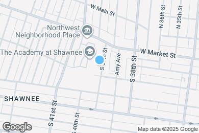 Map image of the property - 240 s 39th st