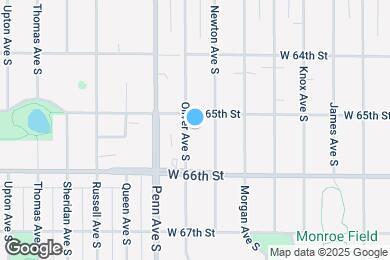 Map image of the property - 6511 Oliver Ave S