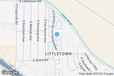 Map image of the property - 6769 S Camino Del Anhelo