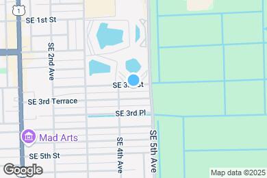 Map image of the property - 418 SE 3rd St