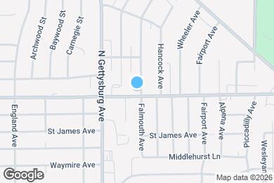 Map image of the property - 2403 Falmouth Ave