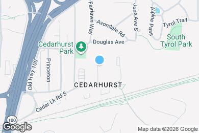 Map image of the property - 4406 Cedar Lake Rd S