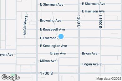 Map image of the property - 1206 E Emerson Ave