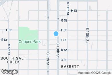 Map image of the property - 923 S 10th St