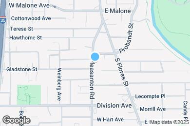 Map image of the property - 318 Pleasanton Rd