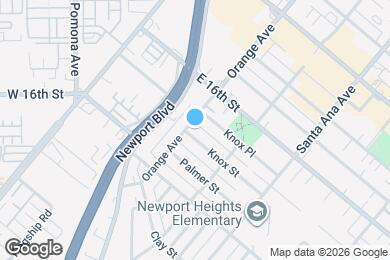 Map image of the property - 1554 Orange Ave