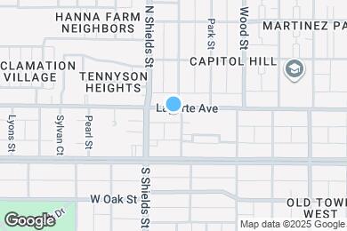 Map image of the property - 1005 Laporte Ave