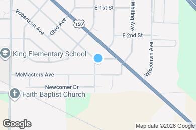Map image of the property - 2135 Baird Ave