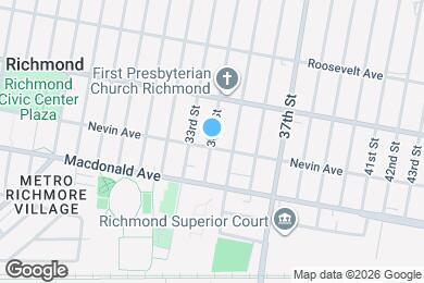 Map image of the property - 413 34th St