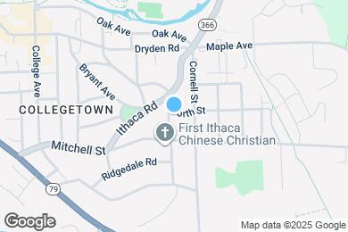 Map image of the property - 105 Worth St