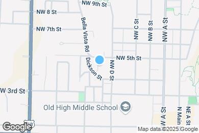 Map image of the property - 414 NW Retreat Ln