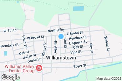 Map image of the property - 221 East St