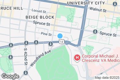 Map image of the property - 3937 Baltimore Ave