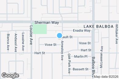 Map image of the property - 17106 Gault St