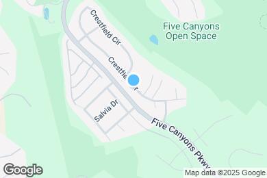 Map image of the property - 25619 Crestfield Dr