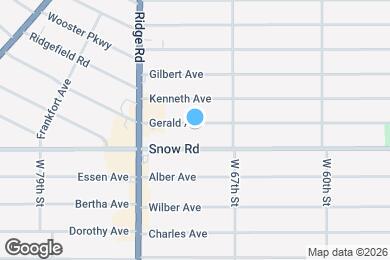 Map image of the property - 6907 Gerald Ave
