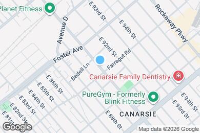 Map image of the property - 1037 Remsen Ave