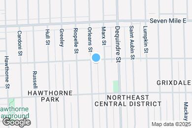 Map image of the property - 18629 Orleans St