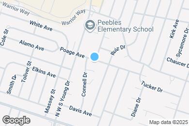 Map image of the property - 2306 Poage Ave