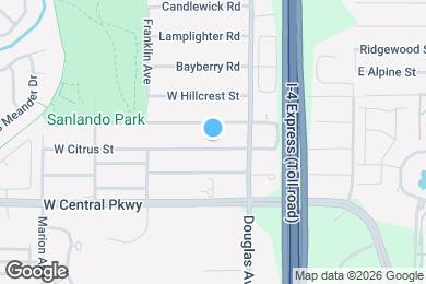 Map image of the property - 241 W Citrus St