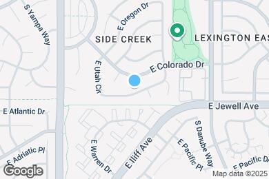 Map image of the property - 18895 E Utah Cir
