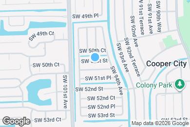Map image of the property - 9440 SW 51st St