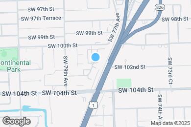 Map image of the property - 10167 SW 77th Ct