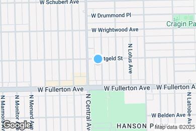 Map image of the property - 2446 N Luna Ave