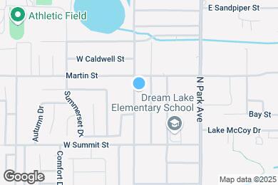 Map image of the property - 579 N Lake Ave
