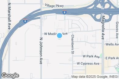 Map image of the property - Legacy Residential - El Cajon