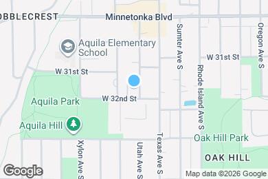Map image of the property - 3140 Utah Ave S