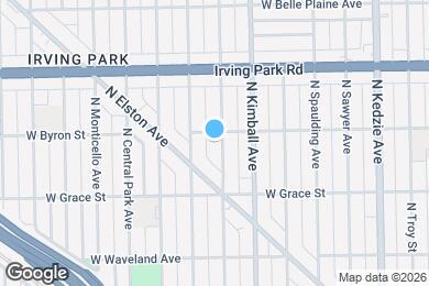 Map image of the property - 3850 N Bernard St