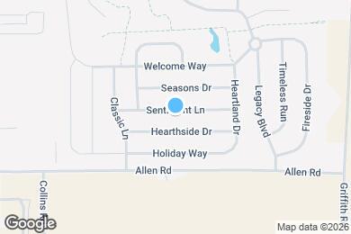 Map image of the property - 2945 Sentiment Ln