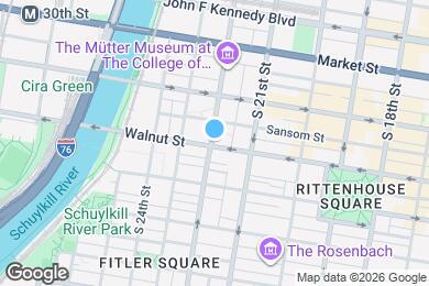 Map image of the property - 2135 Walnut St