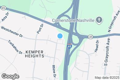 Map image of the property - 105 Rhine Dr
