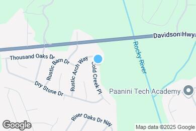 Map image of the property - 1578 Cold Creek Pl