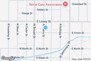 Map image of the property - 521 N Cherry St