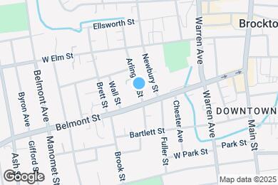 Map image of the property - 65 Arlington St