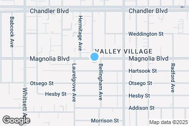 Map image of the property - 12210 Magnolia Blvd