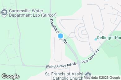 Map image of the property - 1 Carrington Dr