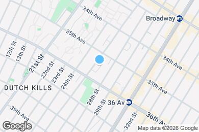 Map image of the property - 2-Bedroom 1-Bathroom in an amazing Astoria  Location