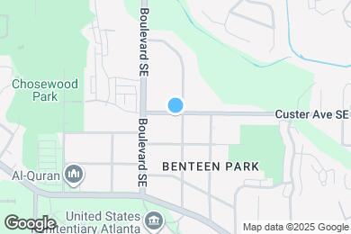 Map image of the property - 1381 Benteen Way SE
