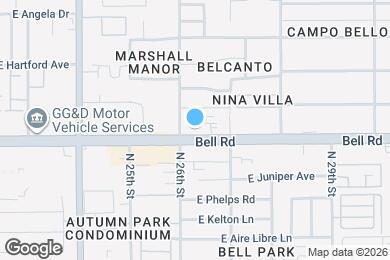 Map image of the property - 2615 E Danbury Rd