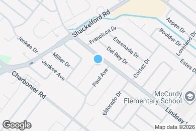 Map image of the property - 840 Gerald Ave