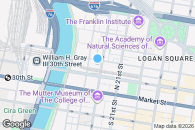 Map image of the property - 2200 Arch St