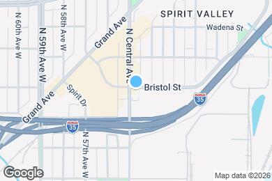 Map image of the property - 232 N Central Ave