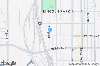 Map image of the property - 928 Navajo St