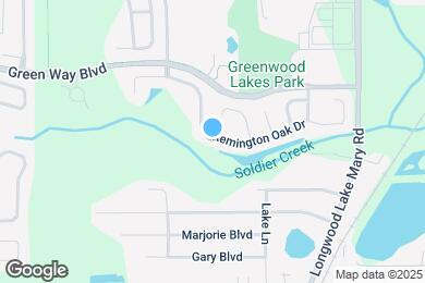 Map image of the property - 593 Remington Oak Dr