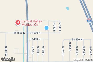 Map image of the property - 1519 N 200 E