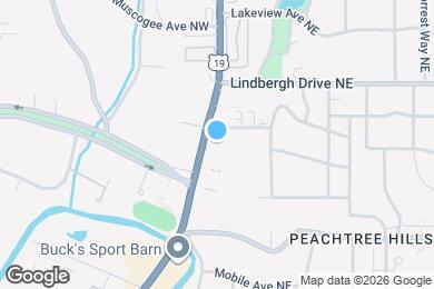 Map image of the property - 2425 Peachtree Rd NE